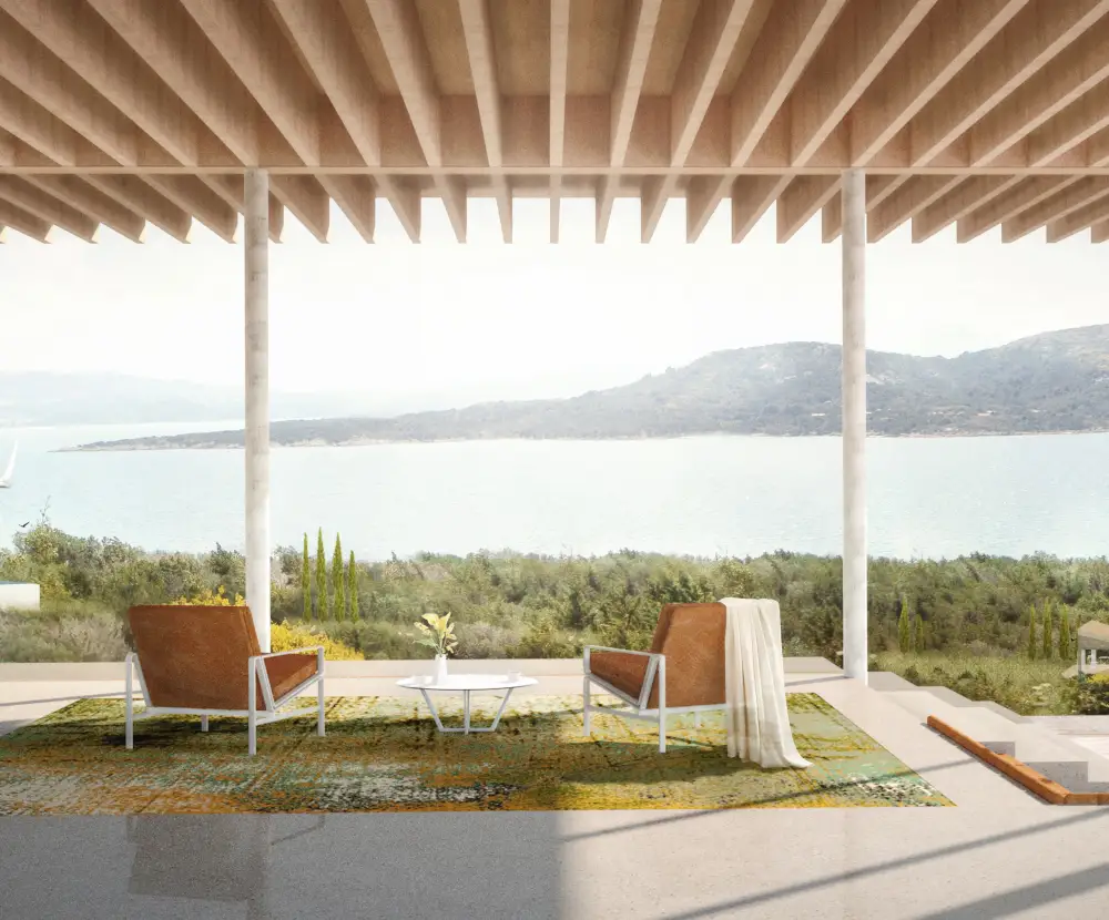 Capo d'Orso, Internal View