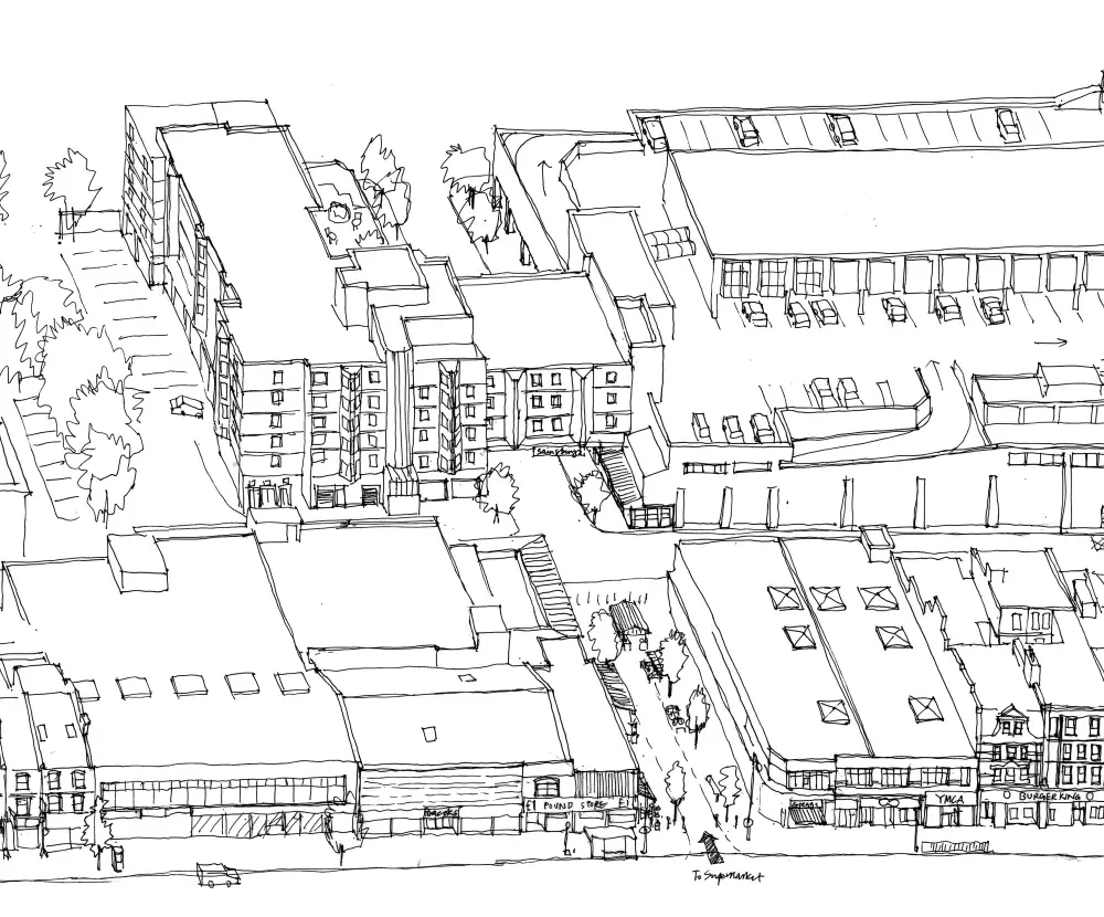 High Street London - EAL Sainsburys Retail