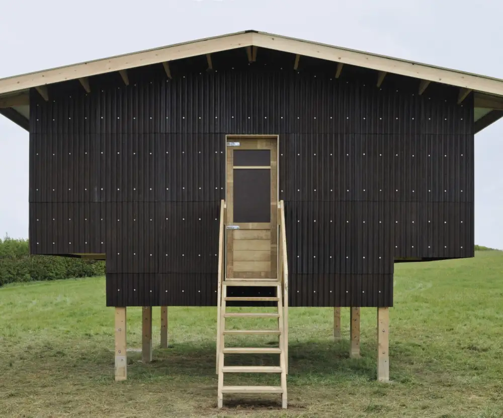 End elevation of CASS Studio by Studio 7, London Met